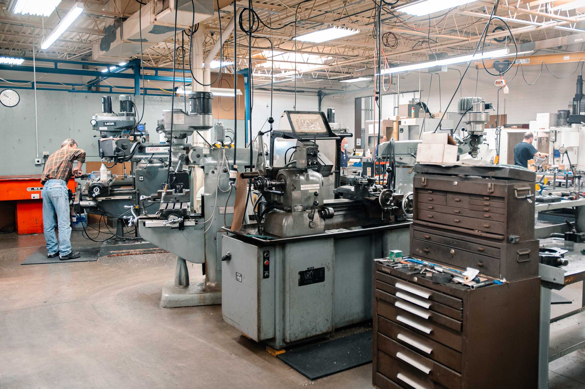 Pioneer Tooling department